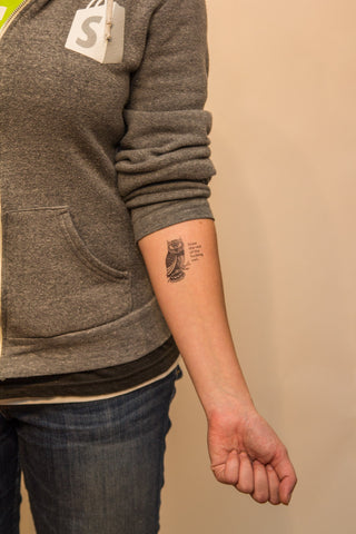 Draw the Owl Tat